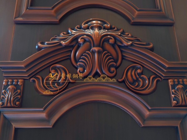 別墅銅門的安裝效果